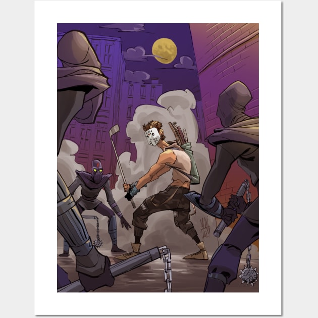 Casey Jones TMNT Wall Art by markodjeska